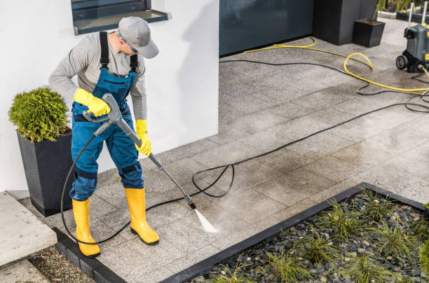 Pressure Washing Brick in Kings Bay Base, GA